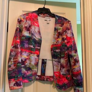Joseph Ribkoff Colorful Abstract Women's Jacket